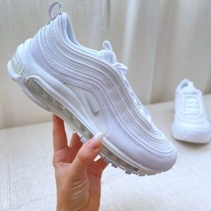 Nike Air Max 97 Triple White Pure Platinum sz 7.5